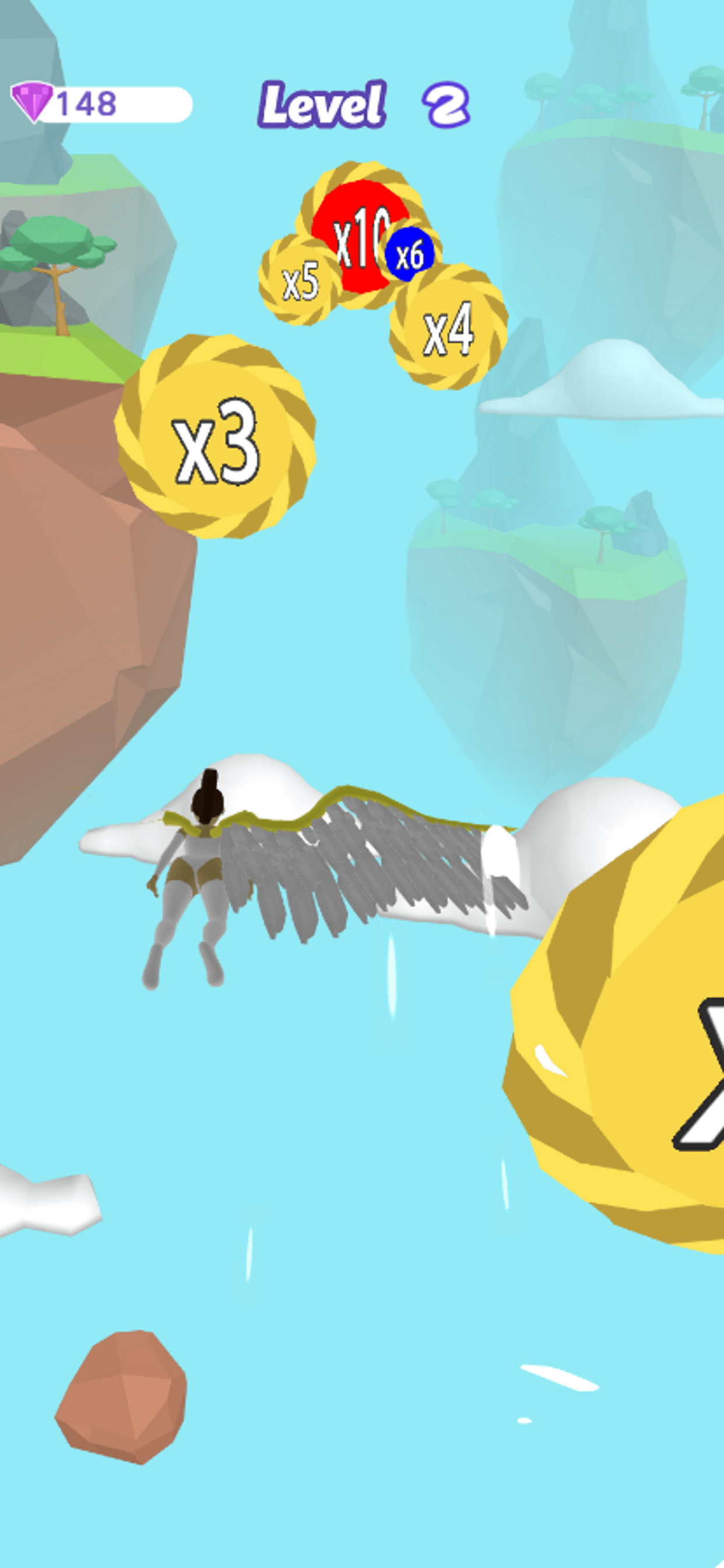 Become an Angel Screenshot - Level 3 with red x10 multiplier